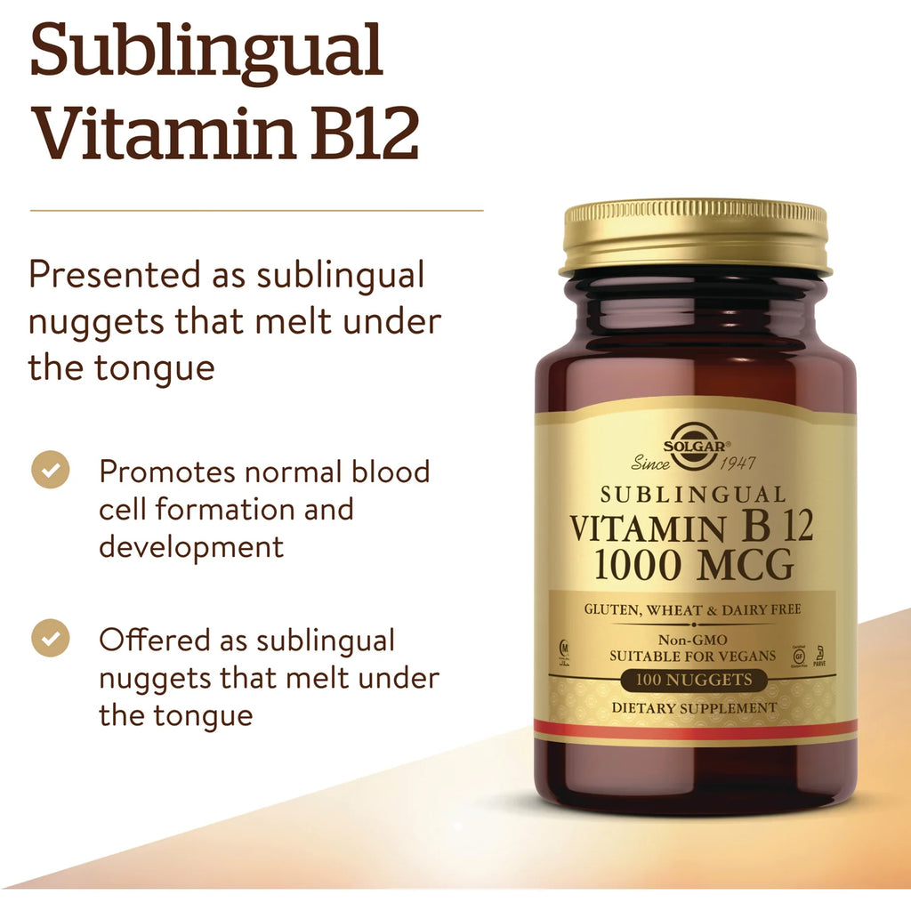 Sublingual Vitamin B 12