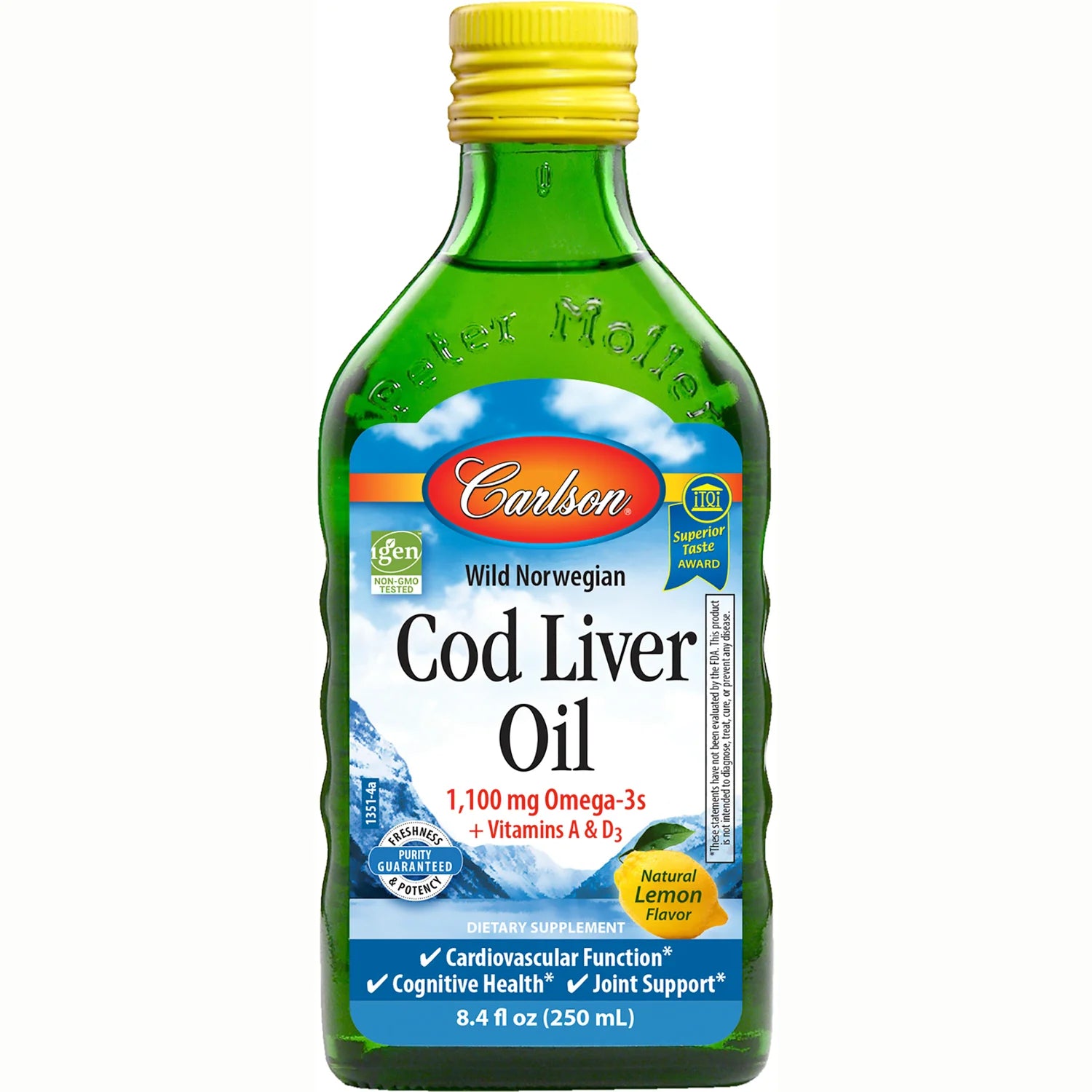 Wild Norwegian Cod Liver Oil