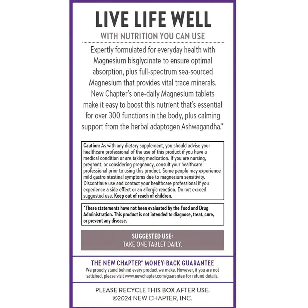 Magnesium + Ashwagandha