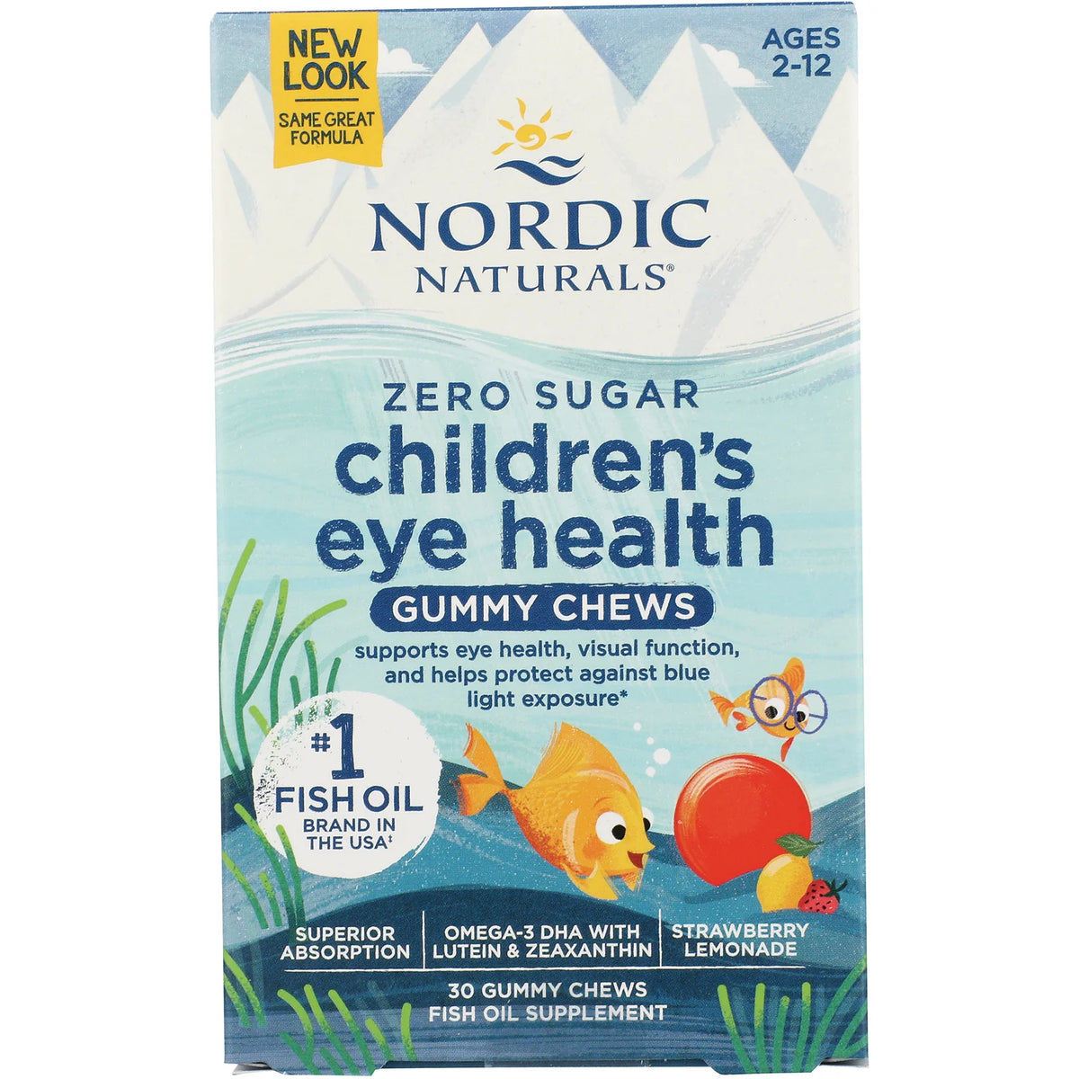Childrens Eye Health Gummies - Strawberry Lemonade