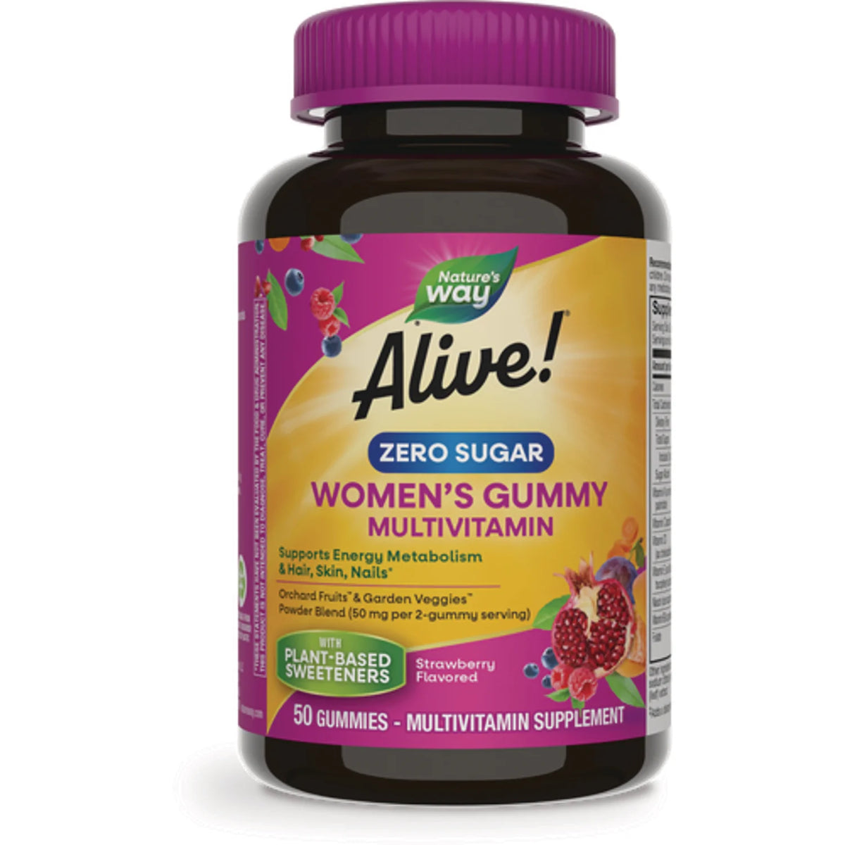 Alive! Zero Sugar Womens Gummy Multivitamin - Strawberry