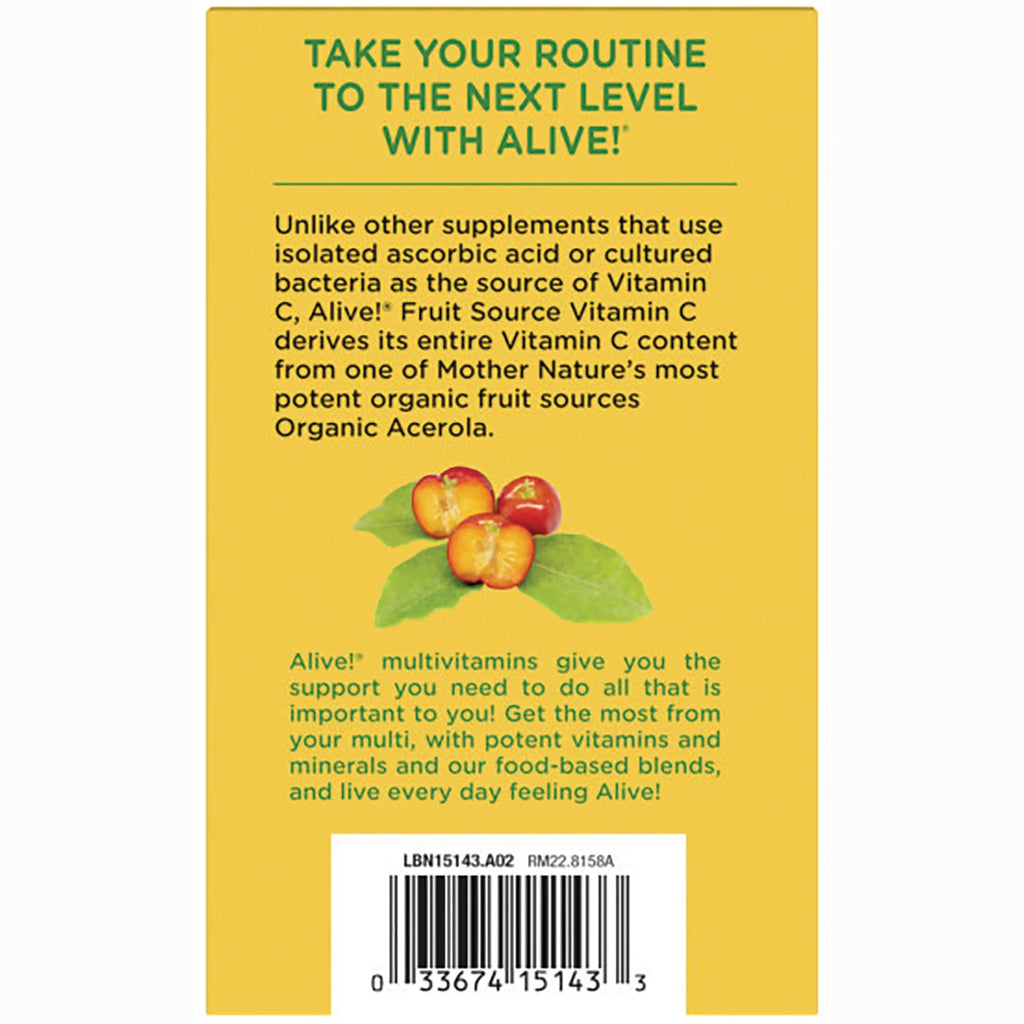 Alive! Fruit Source Vitamin C
