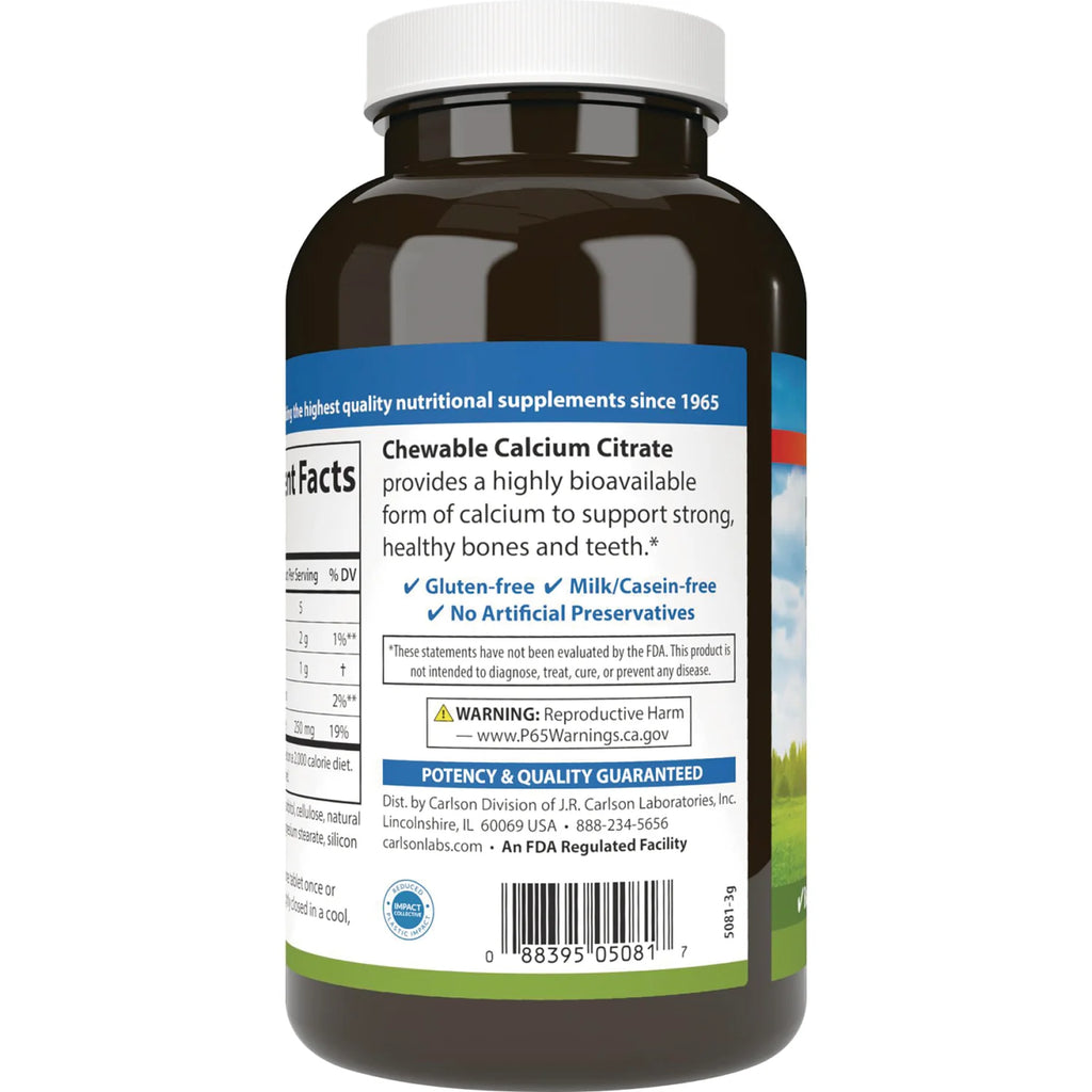 Chewable Calcium Citrate