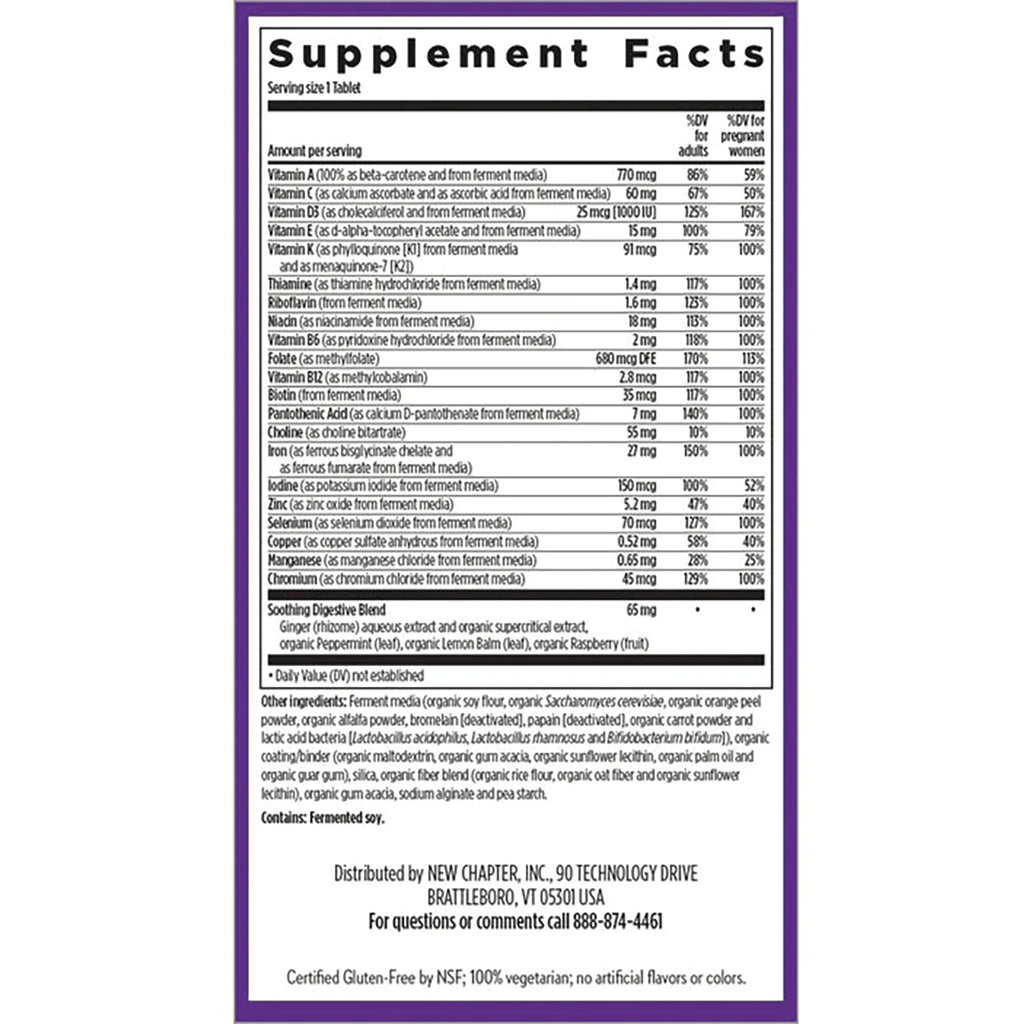 One Daily Prenatal Multivitamin