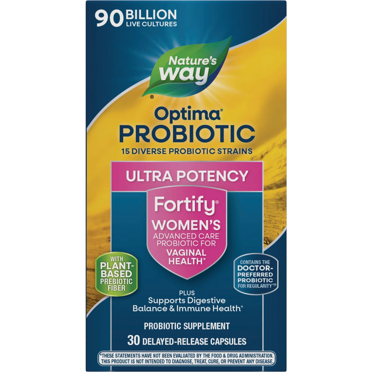 Fortify Optima Probiotic Womens Ultra Potency