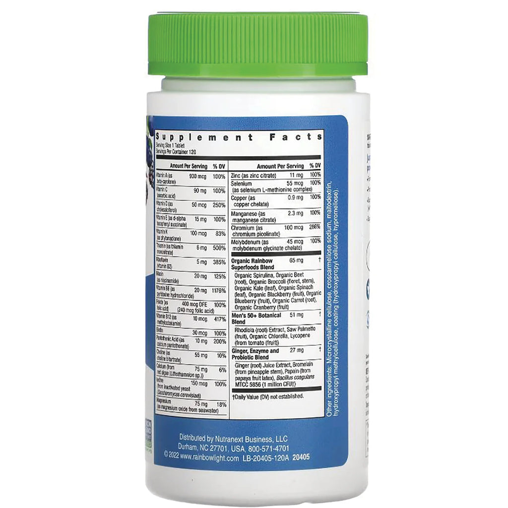 High Potency Mens One 50+ Daily Multivitamin