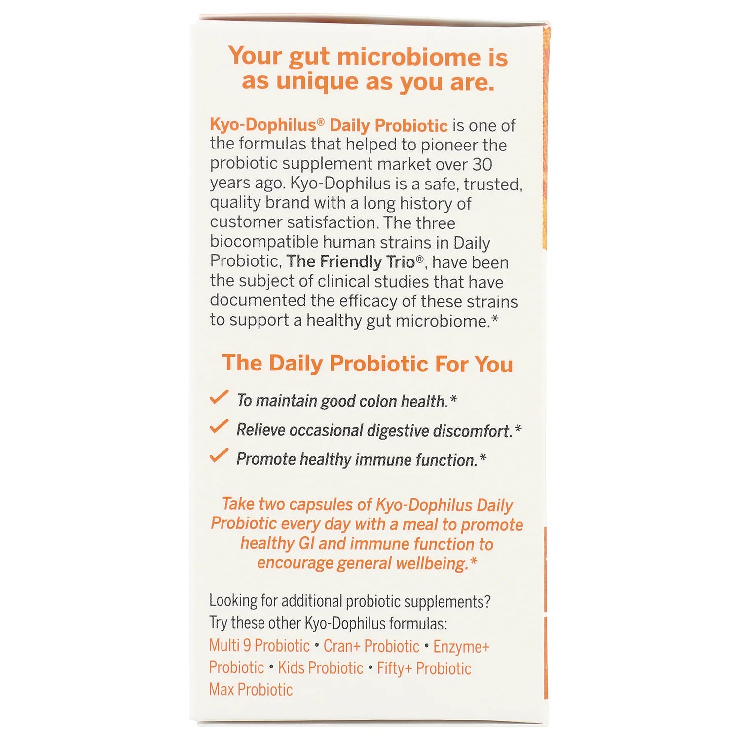 Kyo-Dophilus Daily Probiotic
