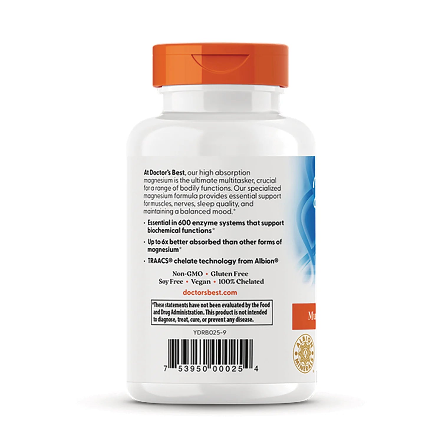 High Absorption Magnesium - 100% Chelated