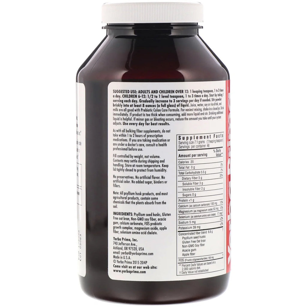 Prebiotic Colon Care Formula