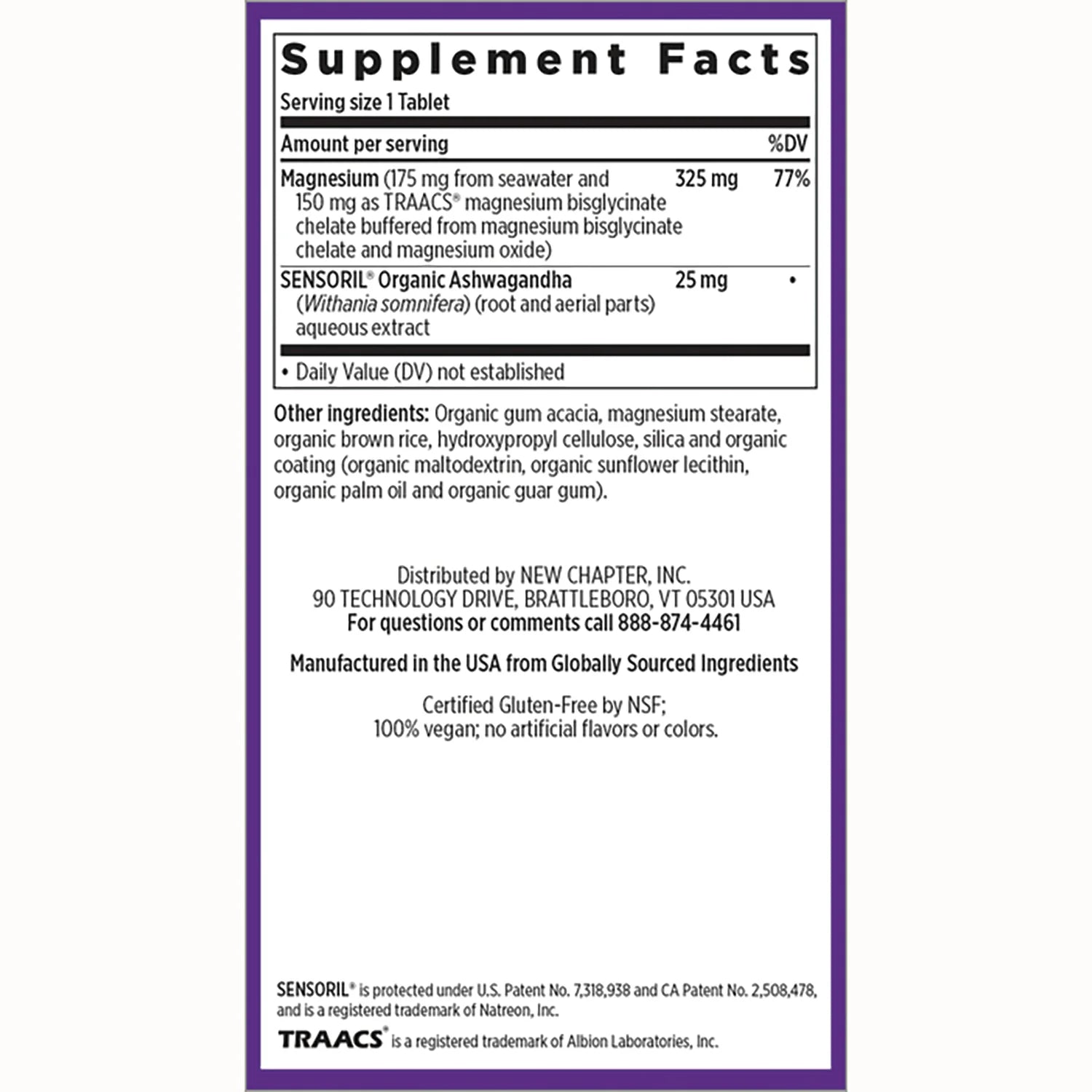 Magnesium + Ashwagandha