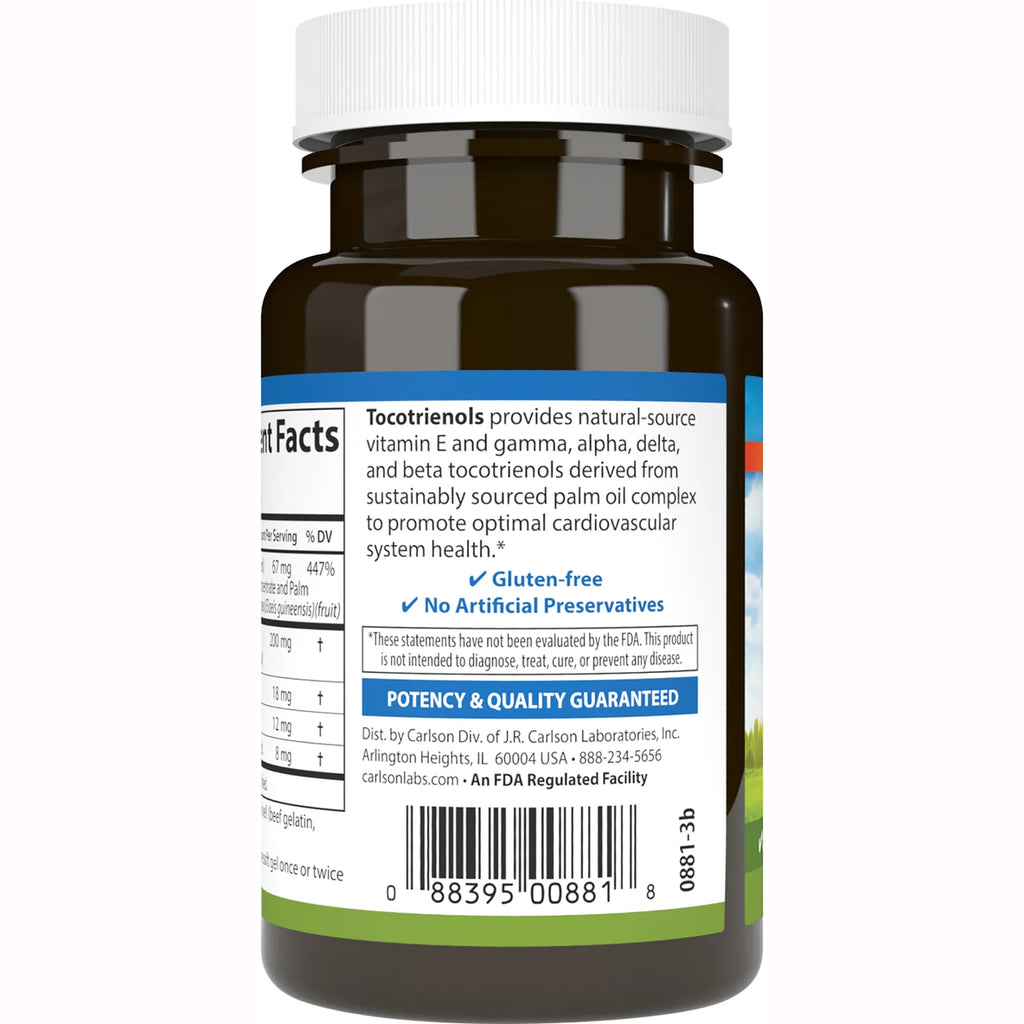 Tocotrienols with Vitamin E