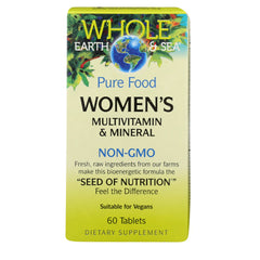 Whole Earth & Sea Pure Food Womens Multivitamin & Mineral
