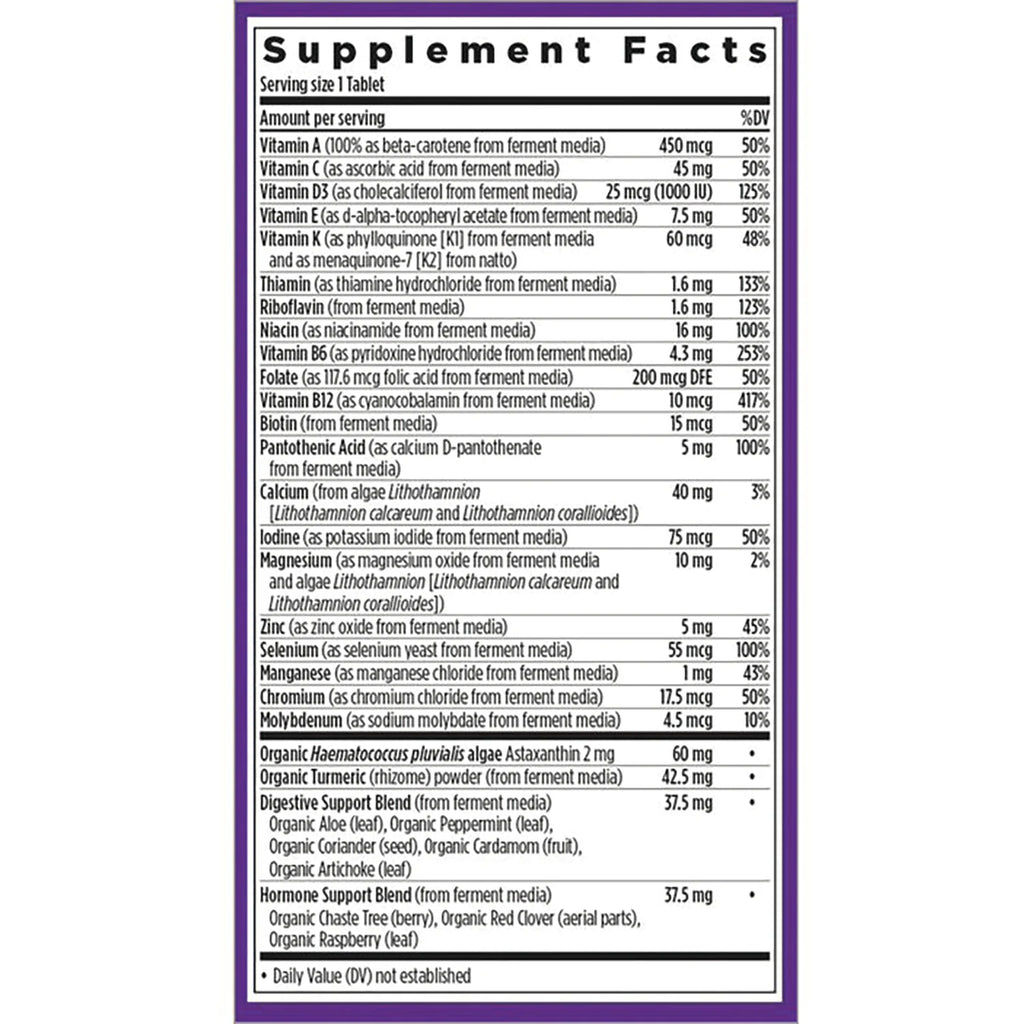 One Daily Every Womans Multivitamin 55+