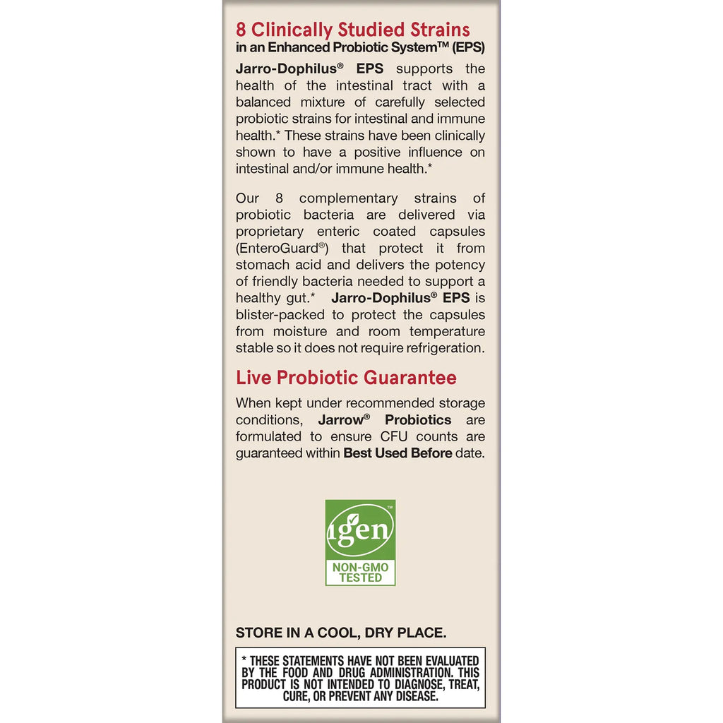 Vegetarian Jarro-Dophilus EPS