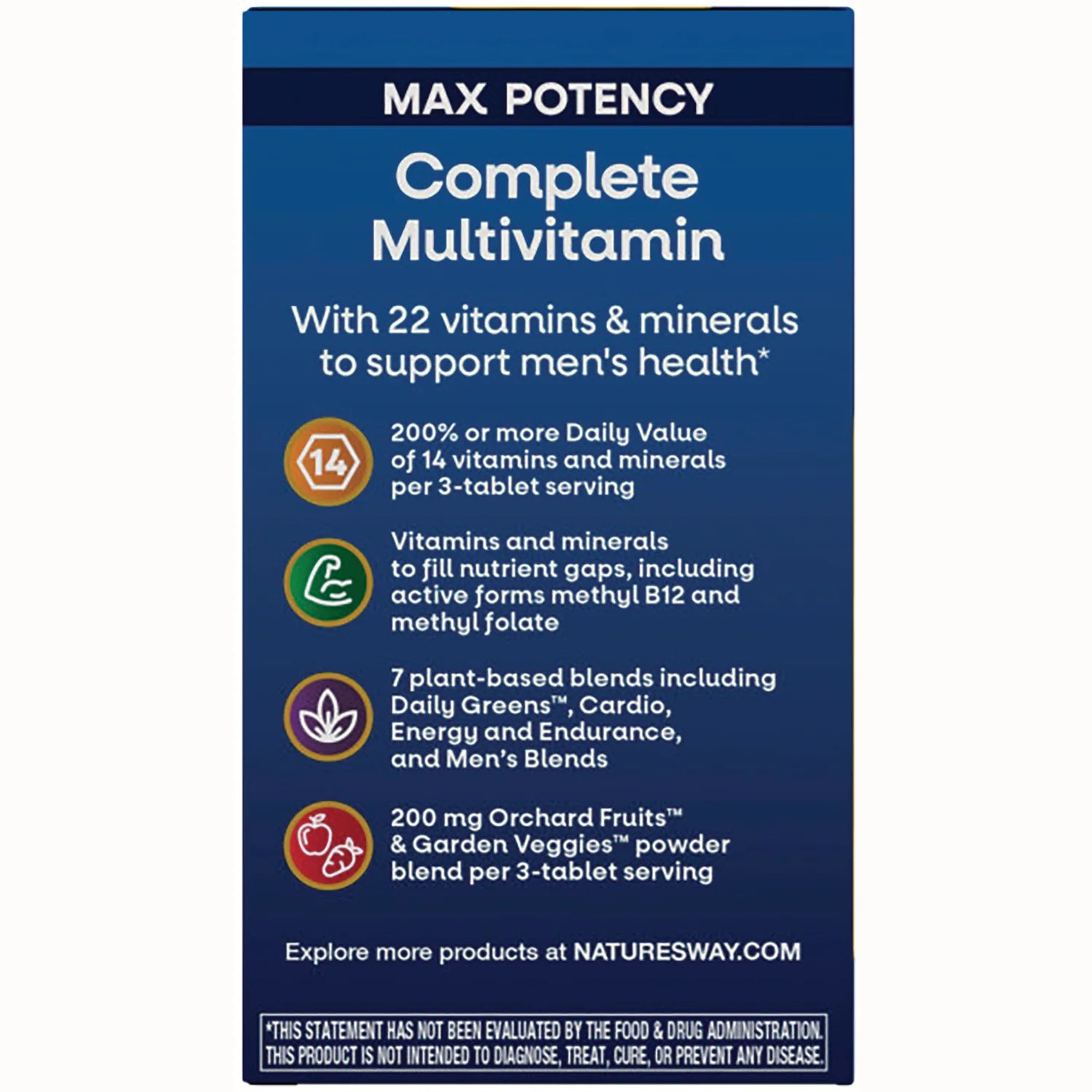 Alive! Max3 Potency Mens Complete Multivitamin