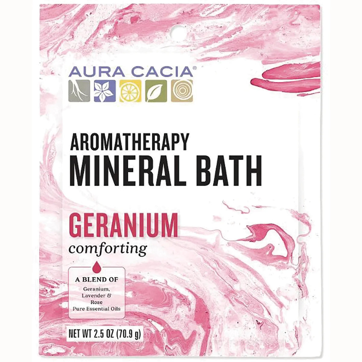 Aromatherapy Mineral Bath - Geranium