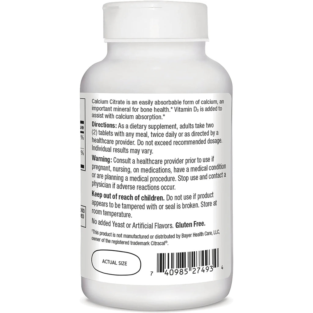 Calcium Citrate + D3 Maximum