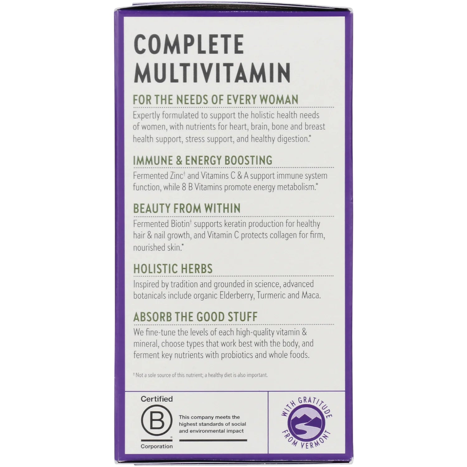 One Daily Every Womans Multivitamin