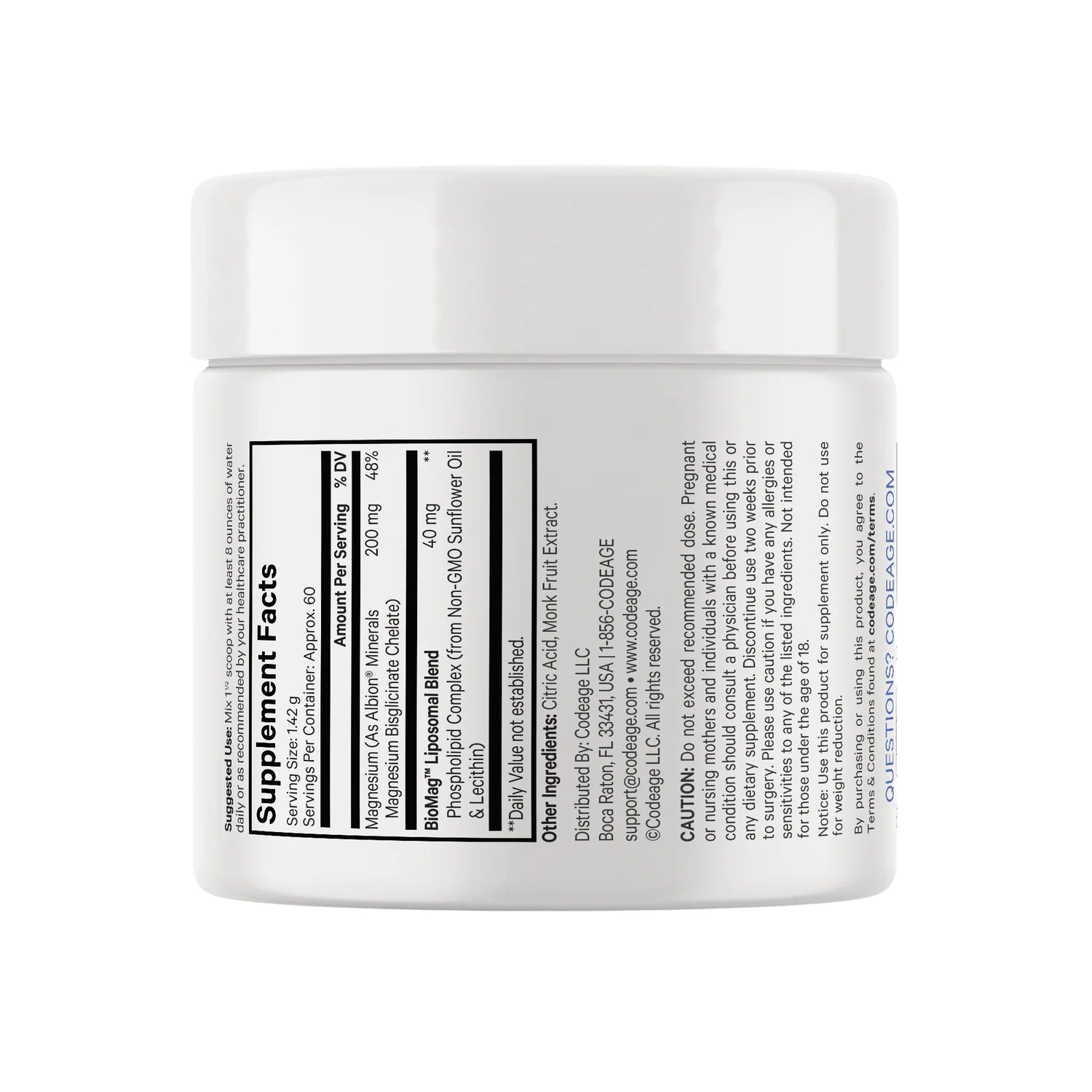 Liposomal Magnesium Glycinate - Unflavored
