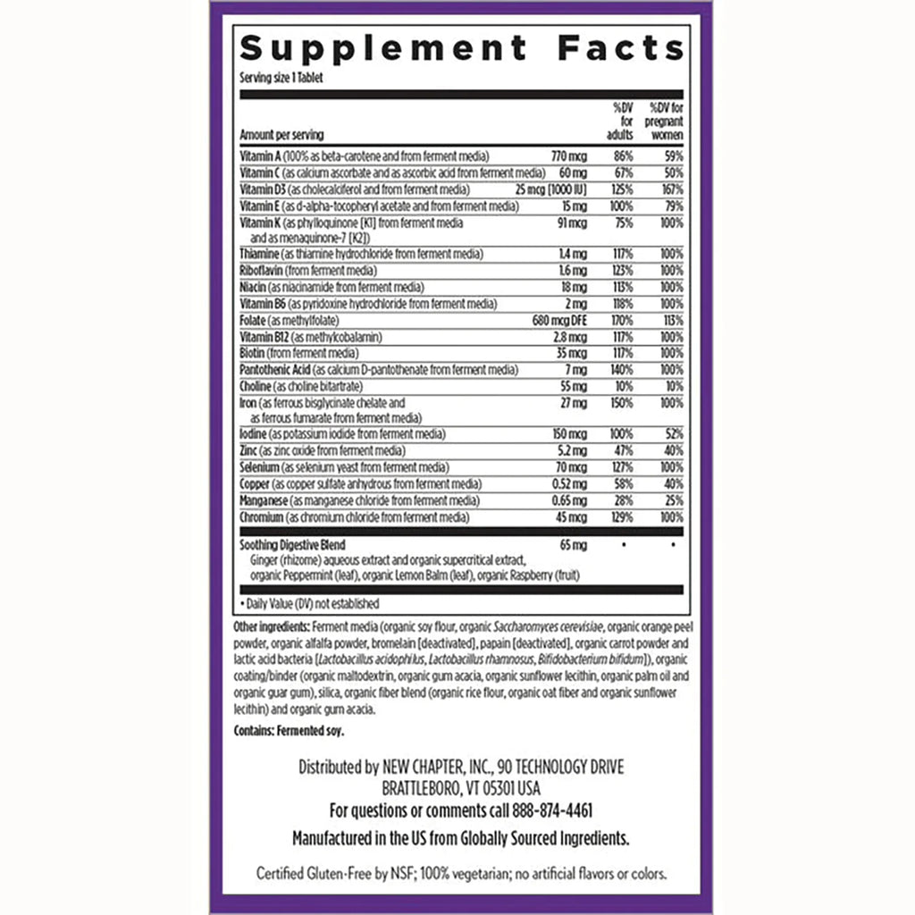 One Daily Prenatal Multivitamin