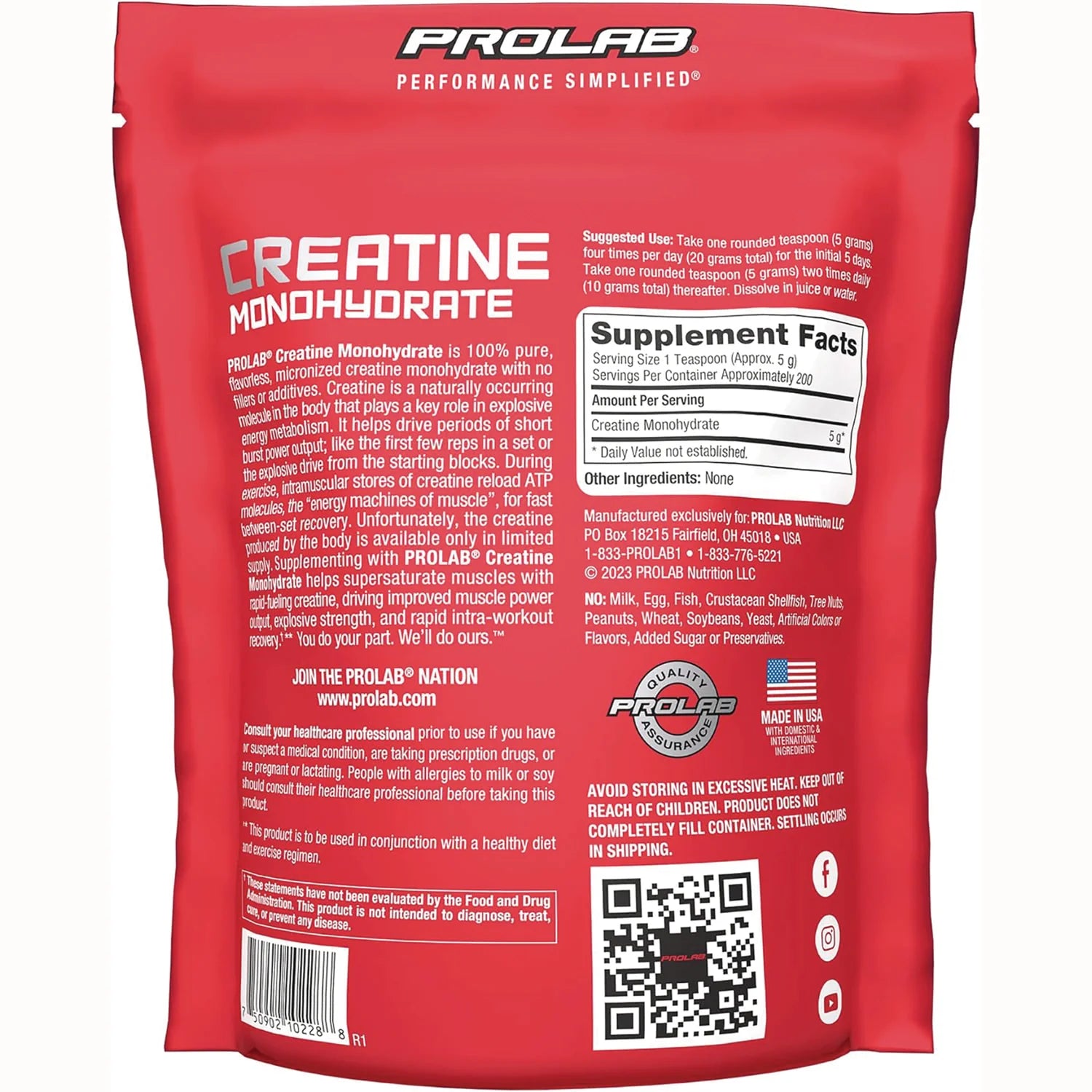 Creatine Monohydrate