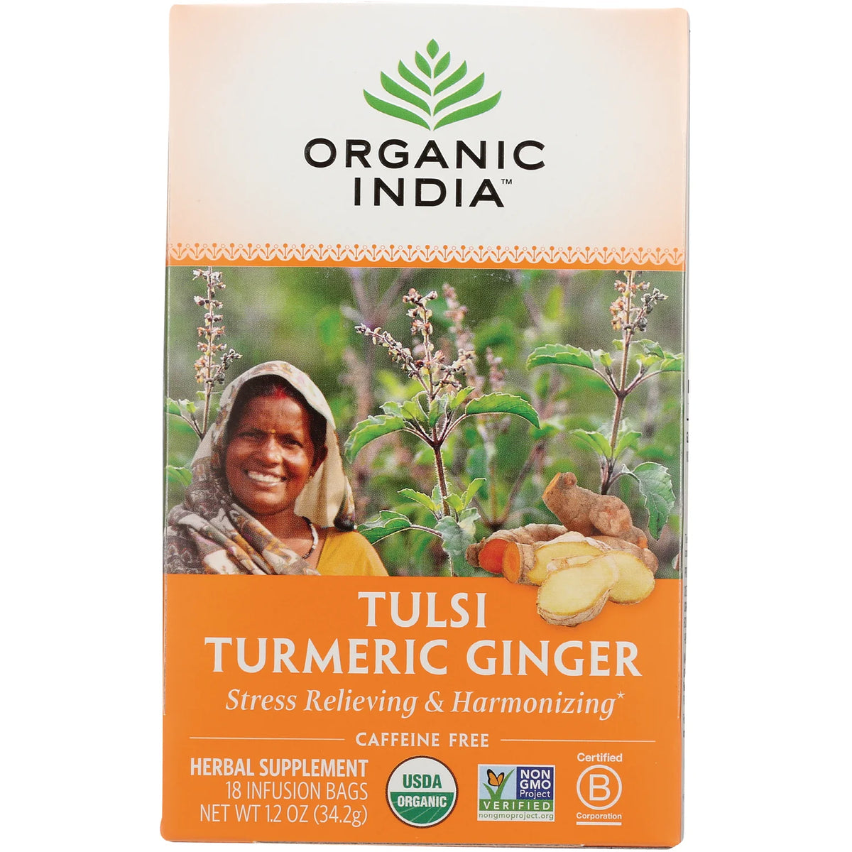 Tulsi Turmeric Ginger Tea