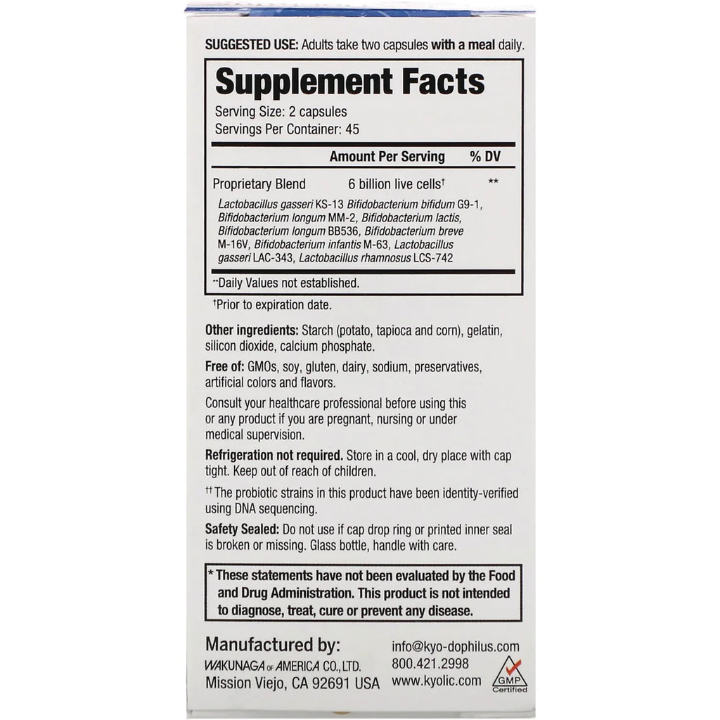 Kyo-Dophilus Multi 9 Probiotic