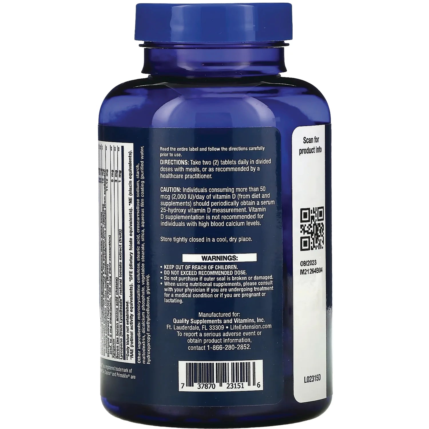 Two-Per-Day Multivitamin