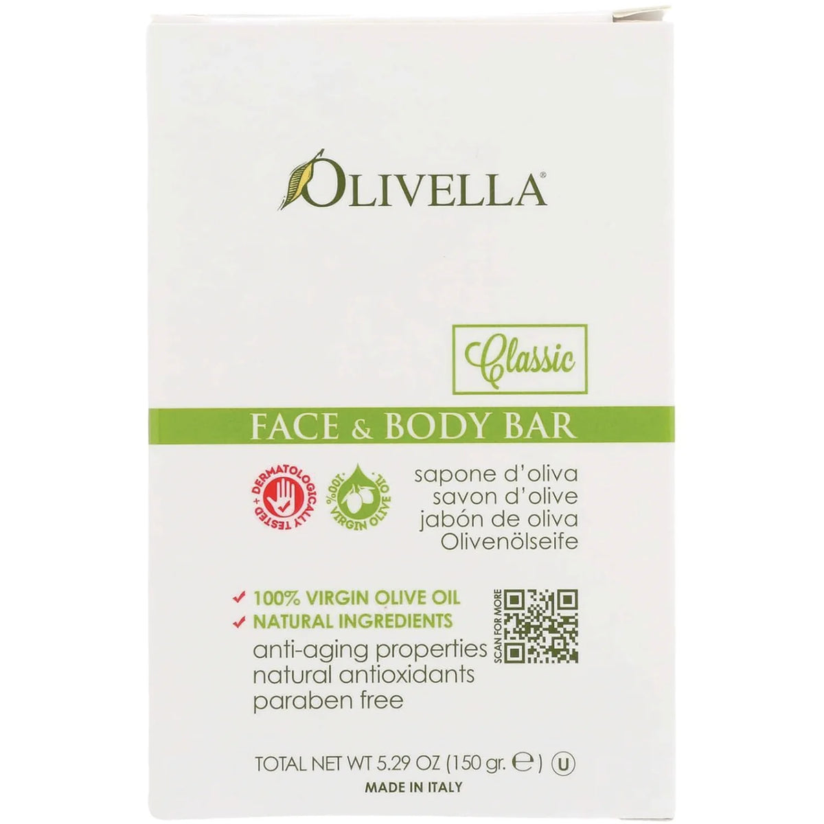Classic Face & Body Bar