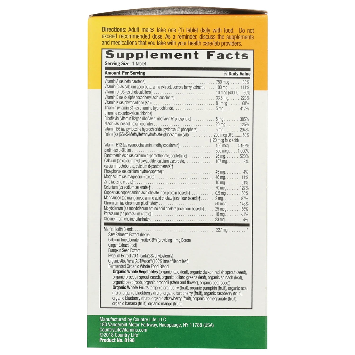 Core Daily 1 Multivitamin For Men