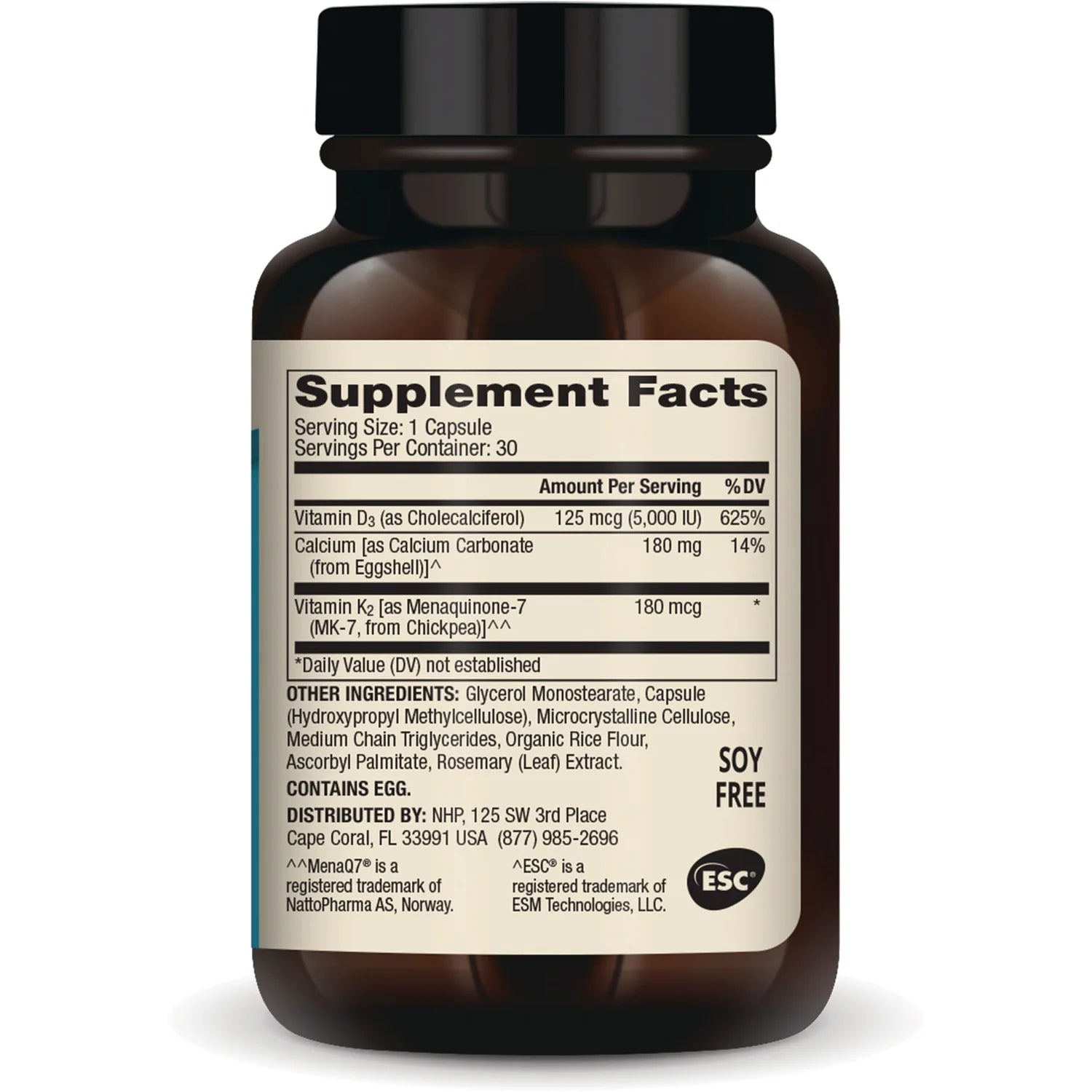 Calcium with Vitamins D3 & K2