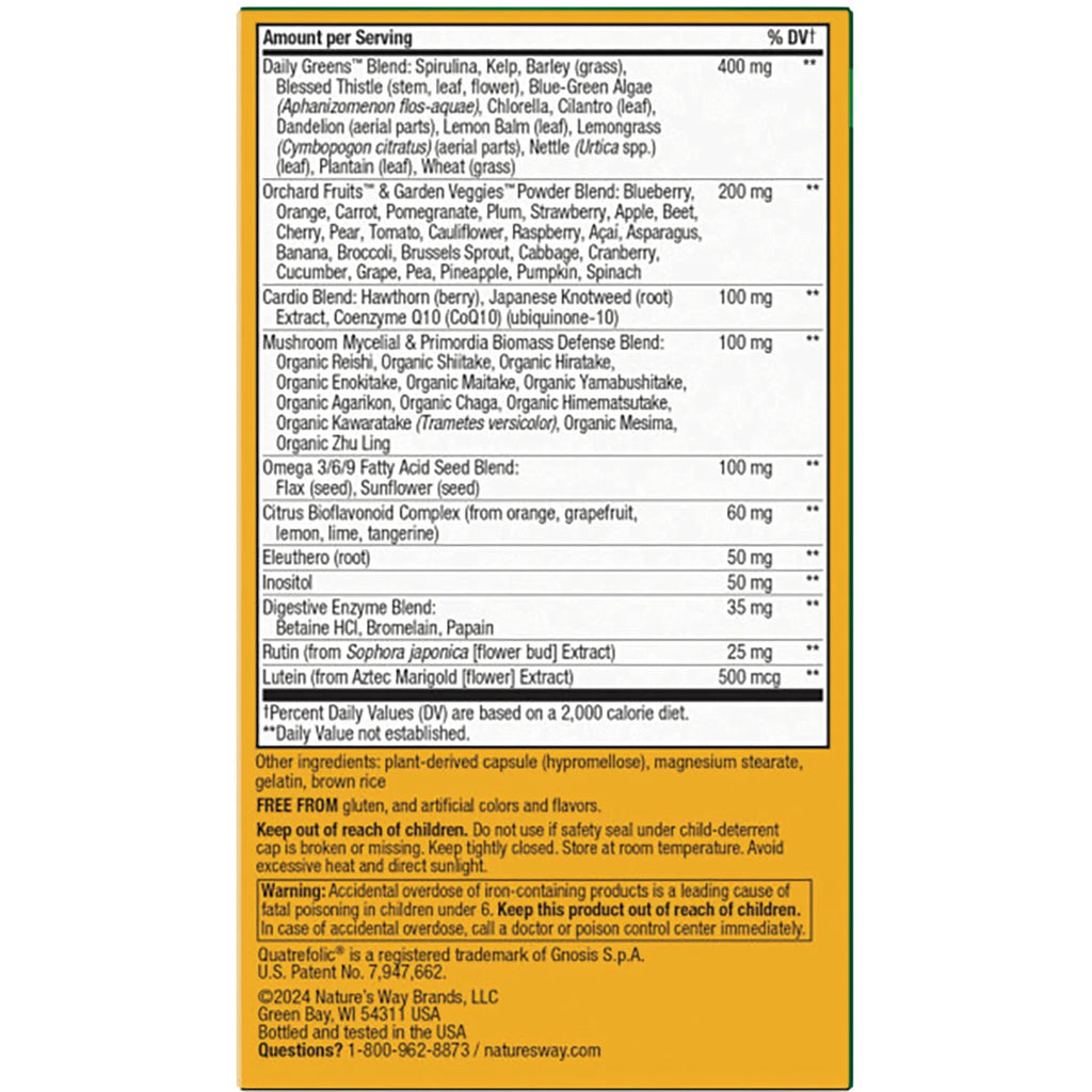 Alive! Max 6 Potency Adult Complete Multivitamin