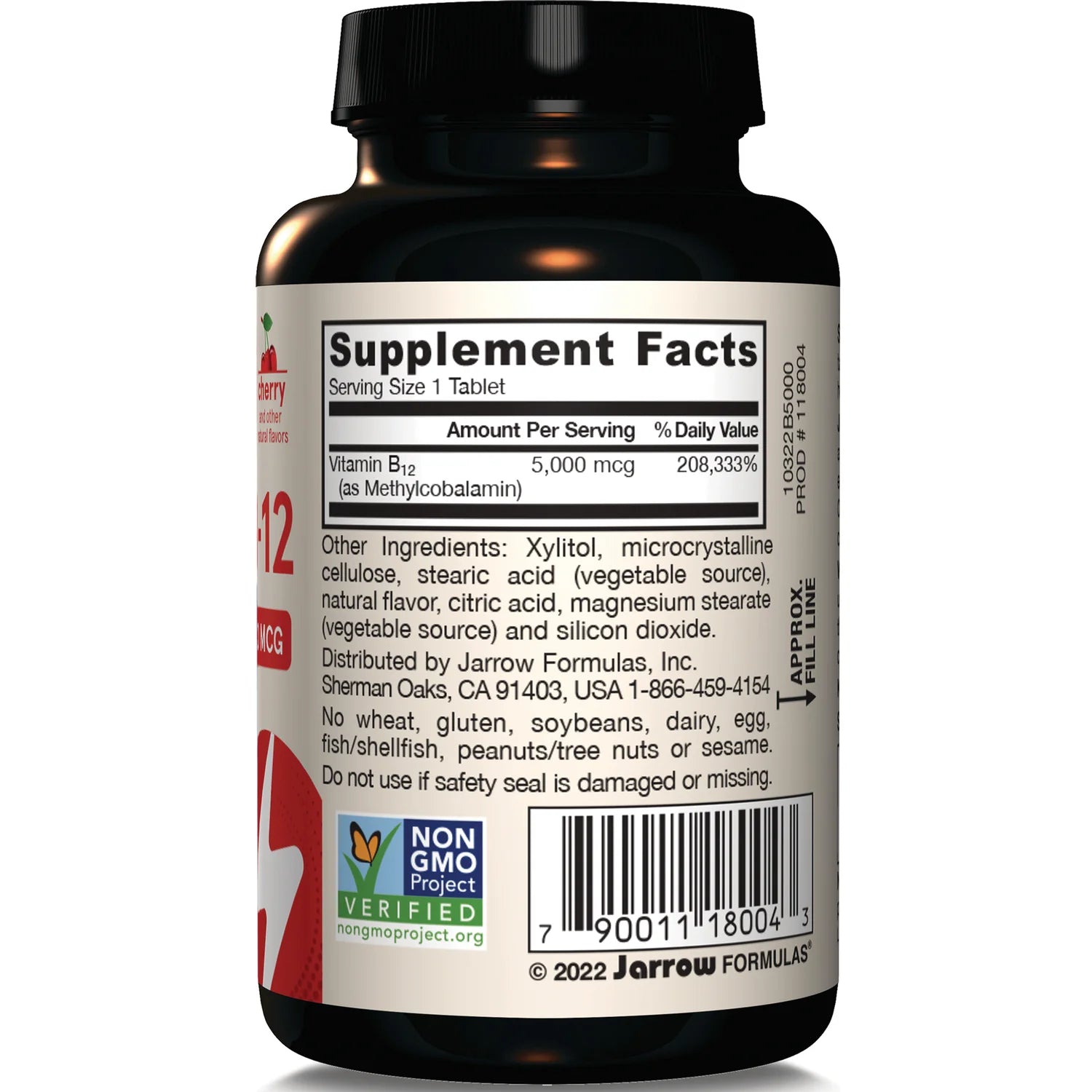 Vegan Methyl B-12 Maximum Strength - Cherry