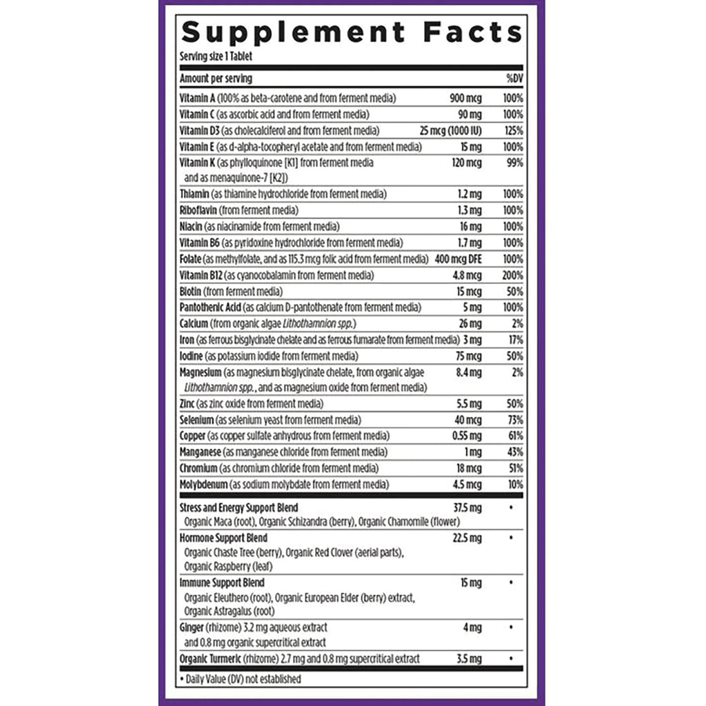 One Daily Every Womans Multivitamin