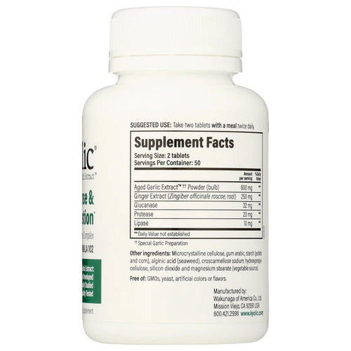 #102 Aged Garlic Extract Cleanse & Digestion