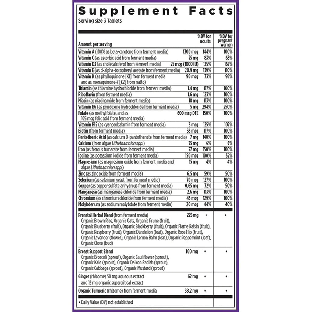 Advanced Perfect Prenatal Multivitamin