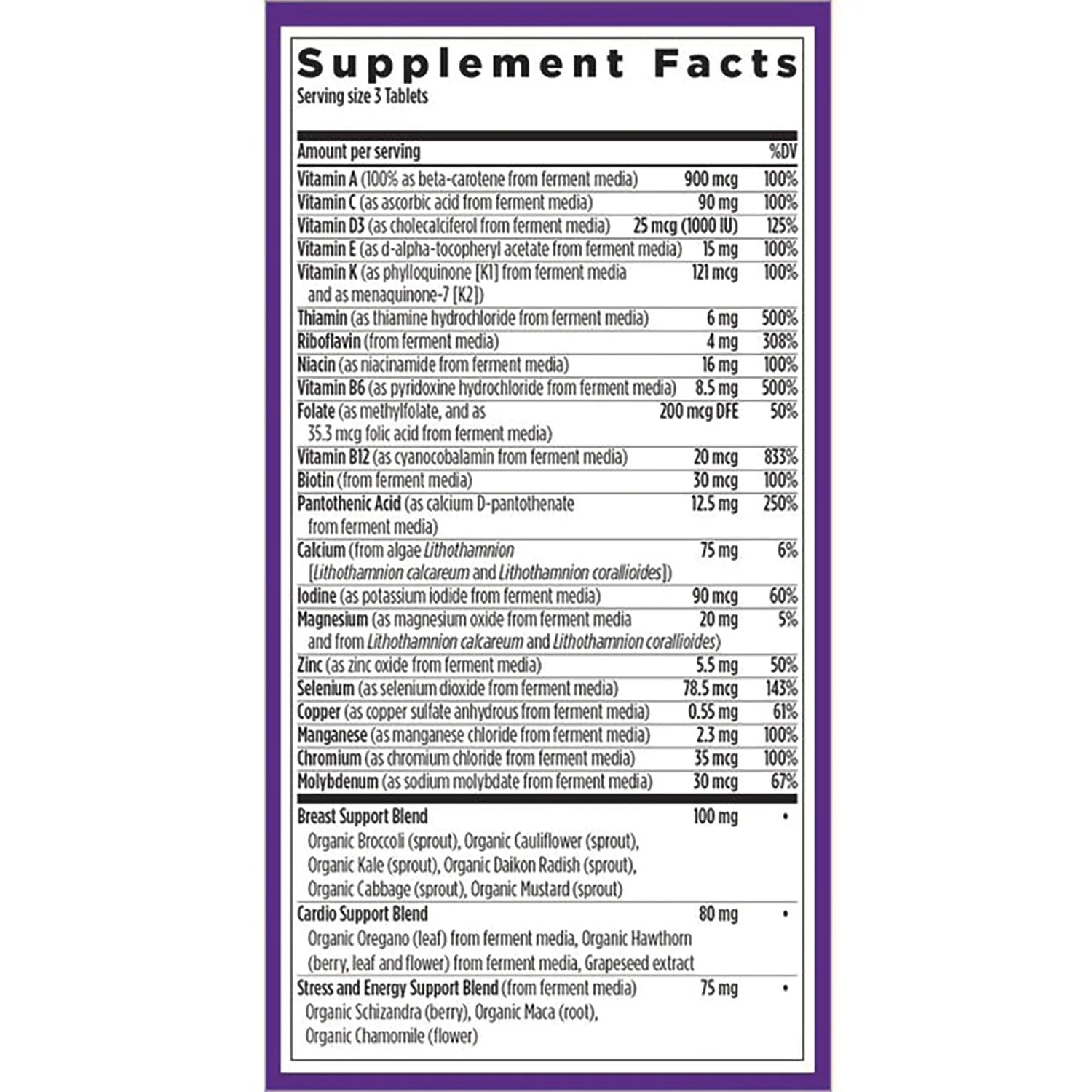 Womens Advanced Multivitamin 40+