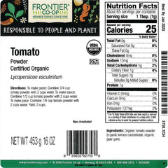 Organic Tomato Powder