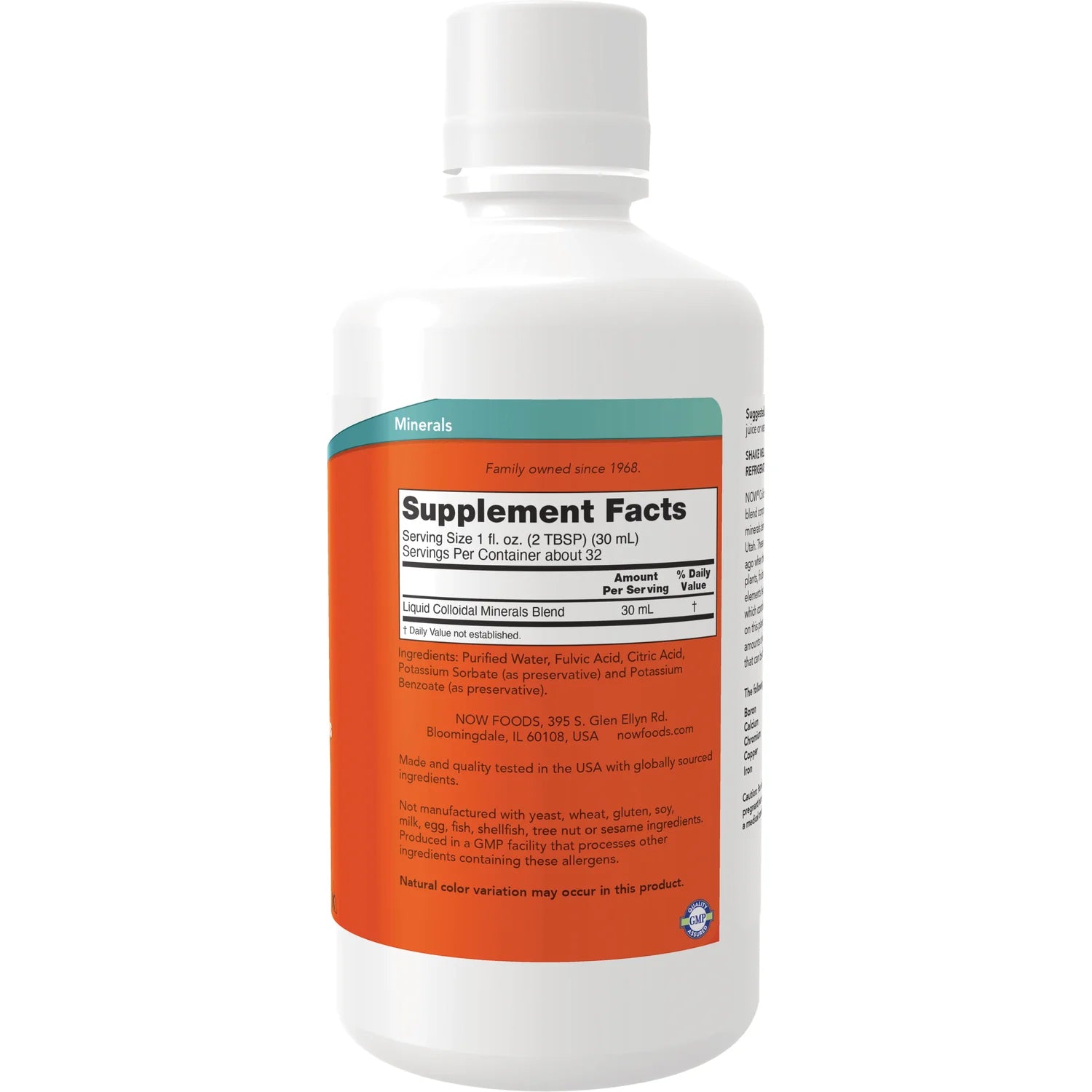 Colloidal Minerals - Fulvic Acid Trace Minerals