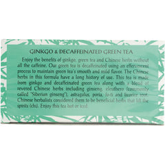 Ginkgo & Decaf Green Tea