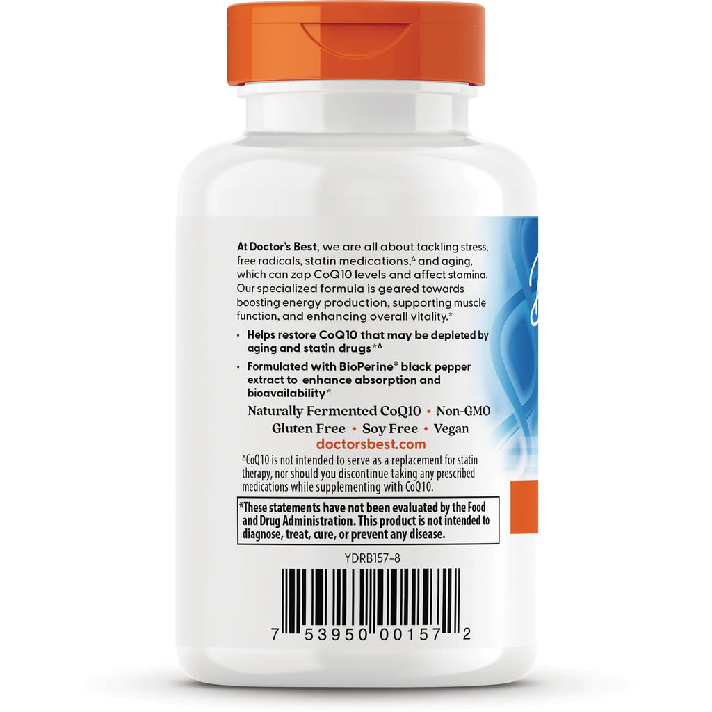 High Absorption CoQ10 with BioPerine