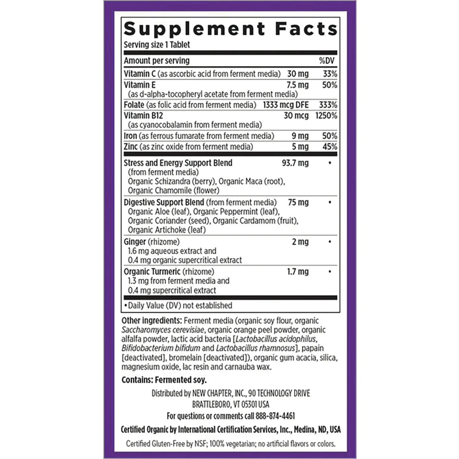 Fermented Iron Complex