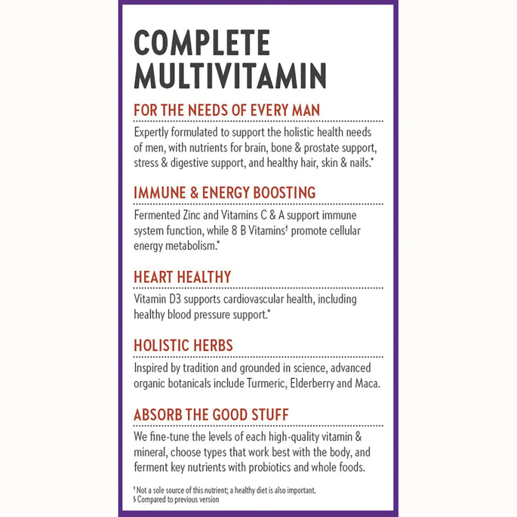 One Daily Every Mans Multivitamin