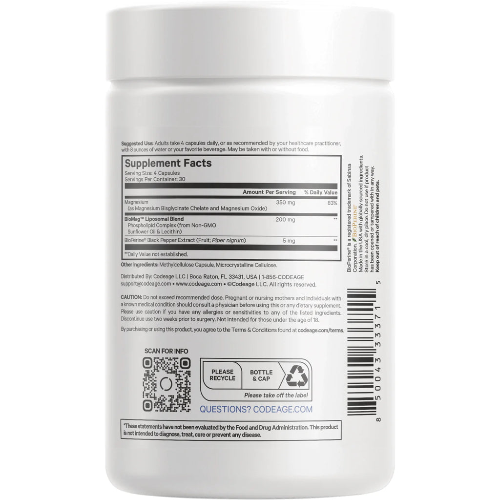 Liposomal Magnesium Glycinate