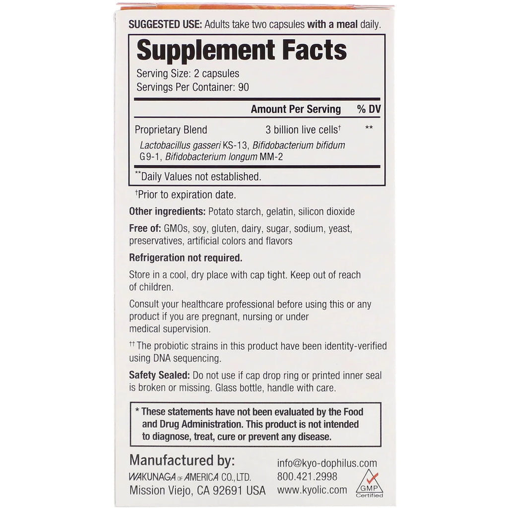 Kyo-Dophilus Daily Probiotic