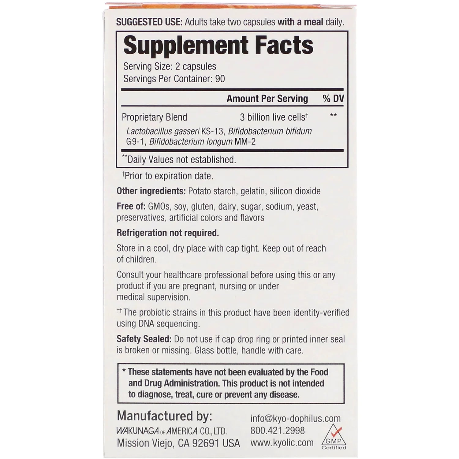 Kyo-Dophilus Daily Probiotic