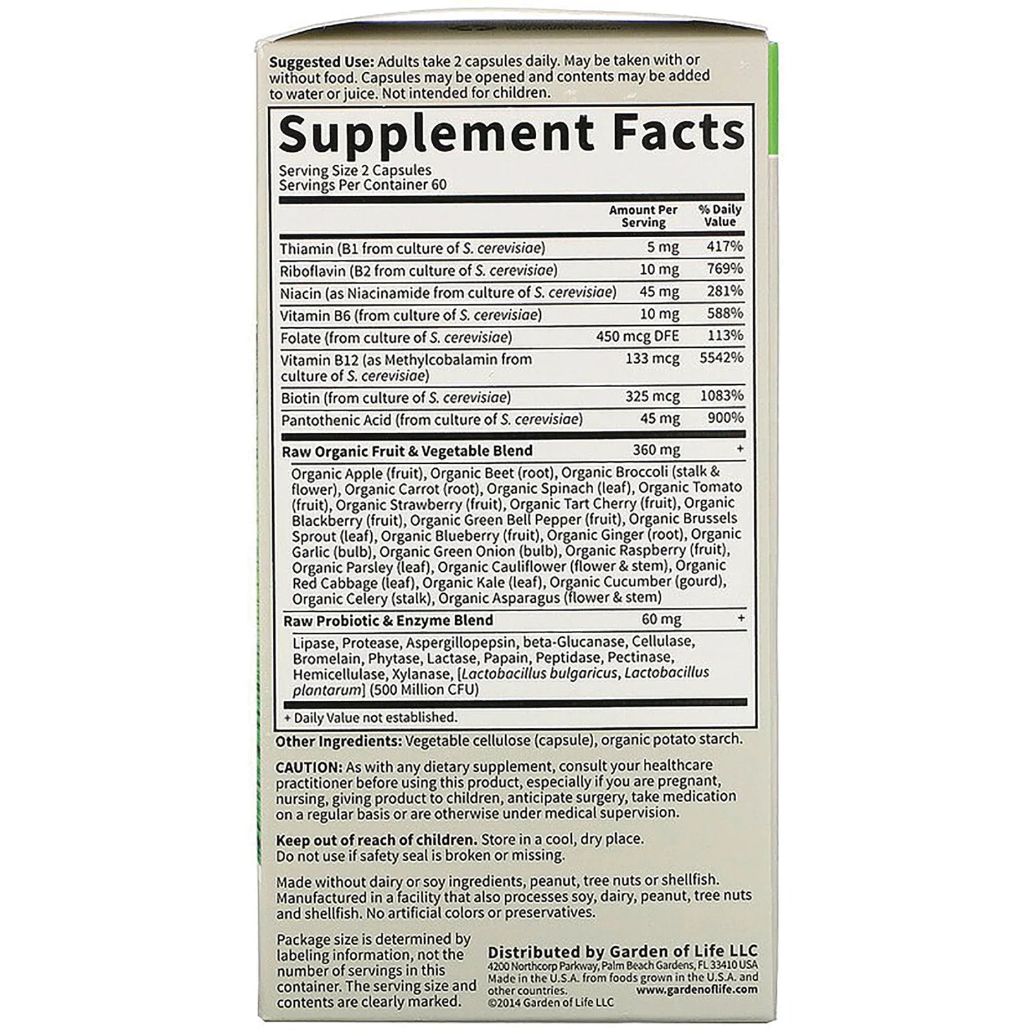 Vitamin Code Raw B-Complex
