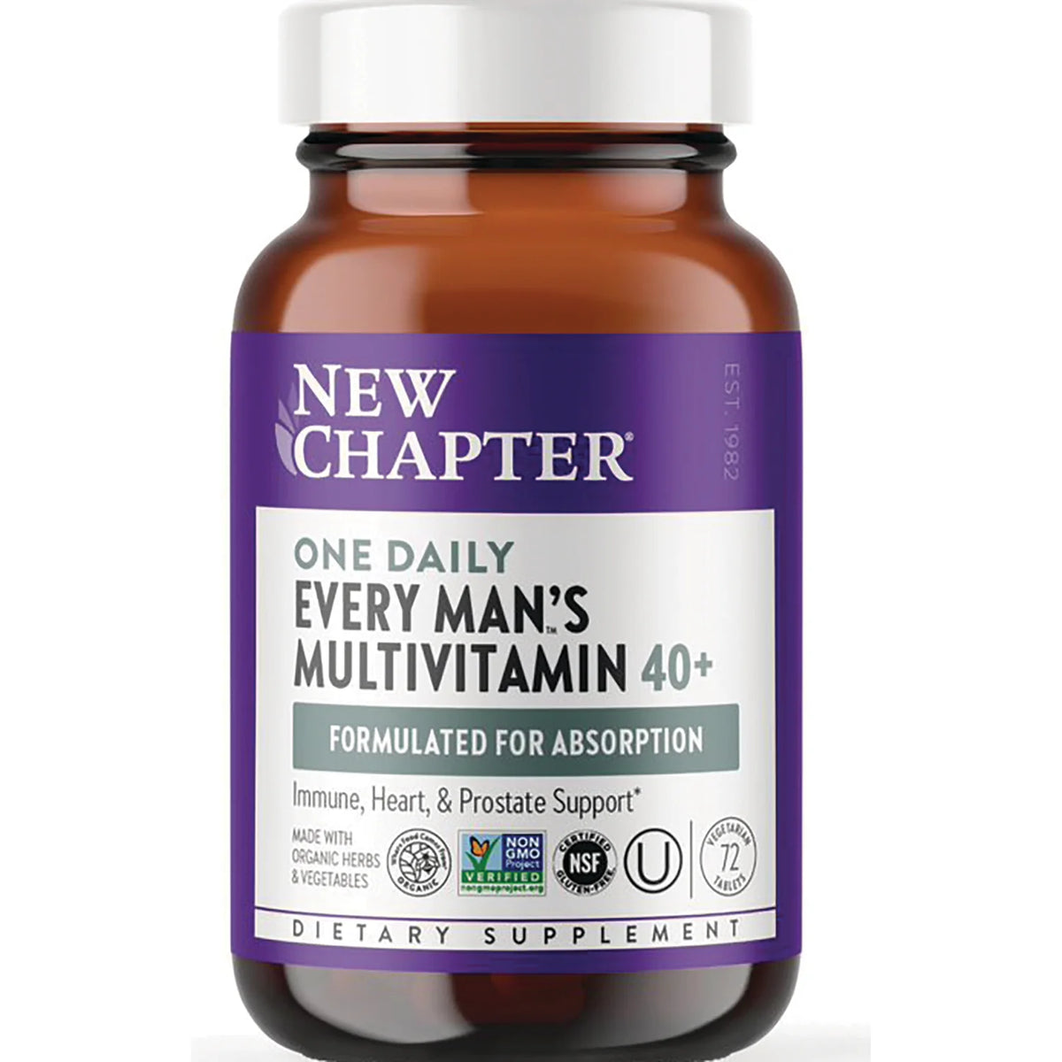 One Daily Every Mans Multivitamin 40+