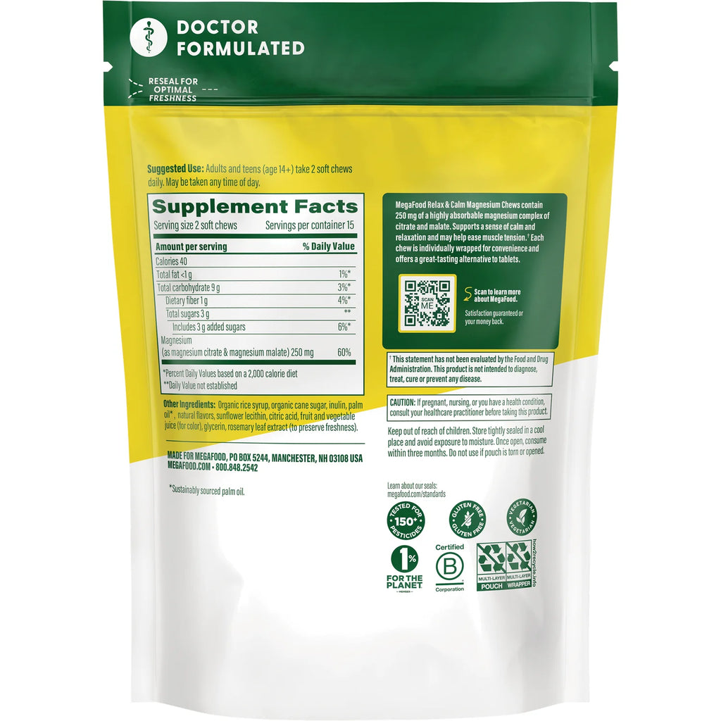 Relax & Calm Magnesium - Grape