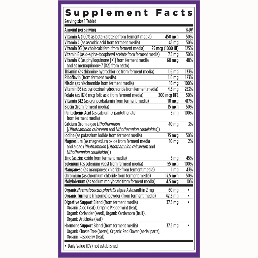 One Daily Every Womans Multivitamin 55+